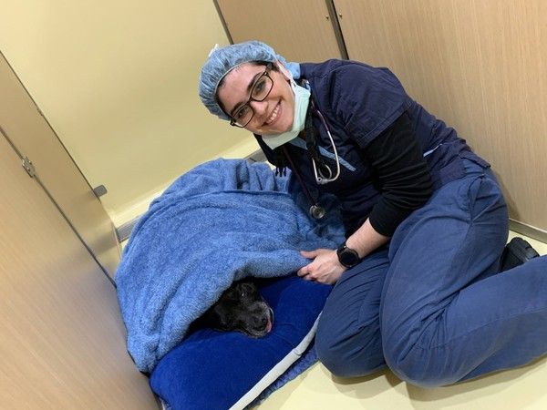 Ana_with_patient_dog_ward